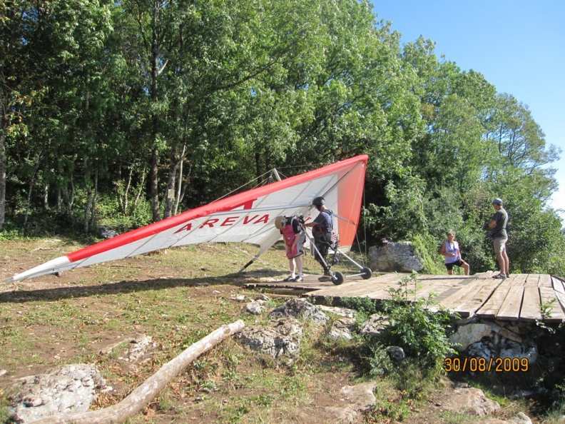 On attache la passagère