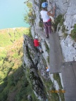 descente vers la grotte