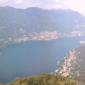 Lac de Come vu du phare de Brunate