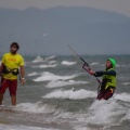  Avec le coach, Mathieu Pastorino, excellent pédagogue et très bon windsurfer aussi