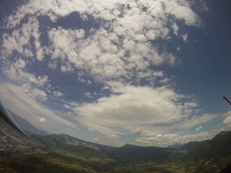 Rencontre avec 3 vautours, dommage pas de téléobjectif avec la Gopro.