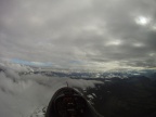 Margeriaz, direction sud, plafond bas sur Belledonnes