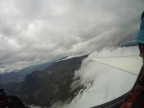 Les nuages remontent sur le Margeriaz