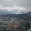 aux environs de 1000 mètres, au dessus de l'aérodrôme