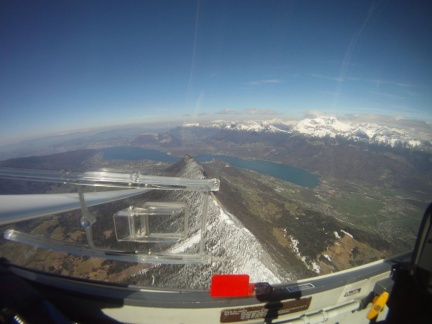 lac d'Annecy, roc des Boeufs