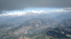 sur le  sommet de Monsérieux, vue sur le Colombis